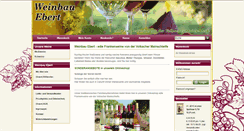 Desktop Screenshot of frankenwein-online.de